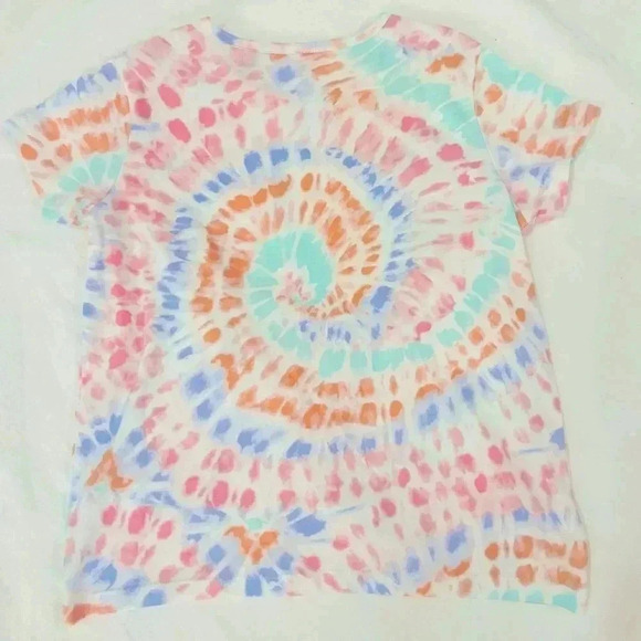 Girls Crewcuts tie-dyed tee - Picture 3 of 4